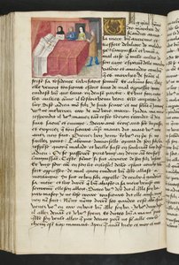 Página de Cent Nouvelles Nouvelles, c.1461-62 de French School