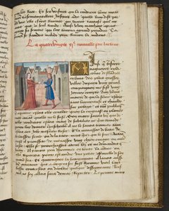 Página de Cent Nouvelles Nouvelles, c.1461-62