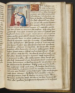 Página de Cent Nouvelles Nouvelles, c.1461-62 de French School