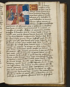 Página de Cent Nouvelles Nouvelles, c.1461-62 de French School