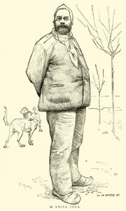 M Emile Zola de French School