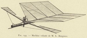 Máquina voladora de M L Hargrave