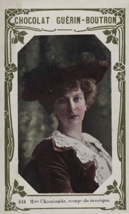 Madame Chaminade, compositora de música de French School