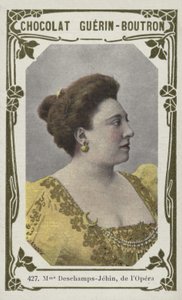 Madame Deschamps-Jehin, de la Ópera de French School