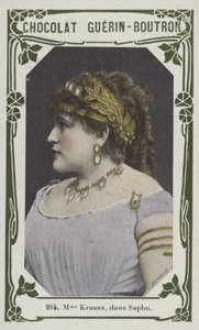 Madame Krauss, en Safo de French School