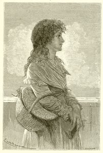 Madame Roland en su infancia de French School