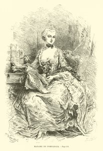 Madame de Pompadour de French School