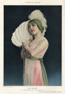 Mademoiselle Celiat, de "Le Theatre".