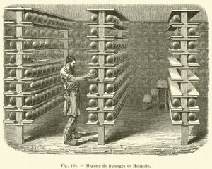 Tienda de quesos de Holanda de French School
