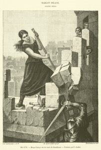Mayo de 1570, Margot Delaye en las murallas de Montelimar