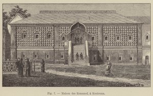 Casa de los Romanov en Kostroma de French School