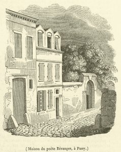 Casa del poeta Beranger, en Passy de French School