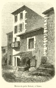 Casa del poeta Reboul, en Nimes de French School