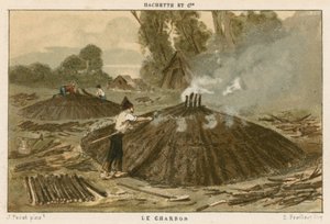 Fabricación de carbón de French School