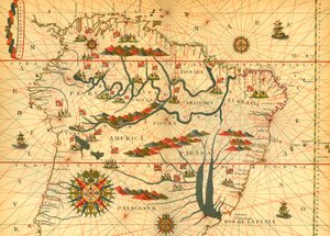 Mapa de Sudamérica