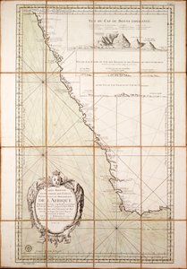 Mapa del suroeste de África de French School