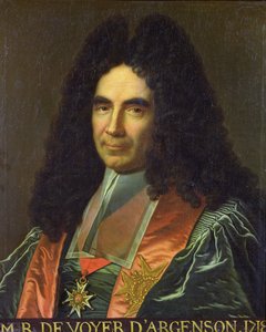 Marc-Rene de Voyer de Paulmy (1652 - 1721), Marqués de Argenson, Ministro de Justicia
