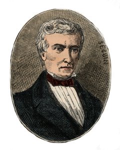 Marc Seguin (1786-1875) arquitecto e ingeniero - Grabado en “Ciencias al alcance de todos - física y química populares” de Alexis Clerc - Finales del siglo XIX - Colección privada de French School