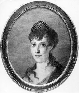 Maria Letizia Ramolino de joven de French School