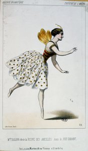 Maria Taglioni (1804-84) como la Reina Abeja en Le Juif errant por Jacques Fromental Halevy (1799-1862) c.1852 de French School