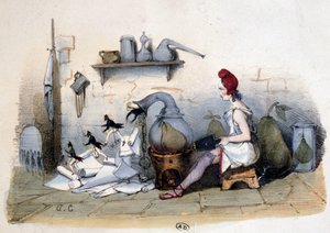 Marianne: análisis de la pera - caricatura sobre Luis Felipe I de French School