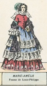 María Amelia, Esposa de Luis Felipe de French School