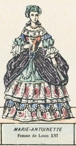 María Antonieta, esposa de Luis XVI de French School