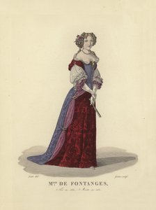 Marie Angélique de Scorailles, duquesa de Fontanges, amante del rey Luis XIV de Francia