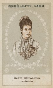 María Feodorovna, emperatriz de French School