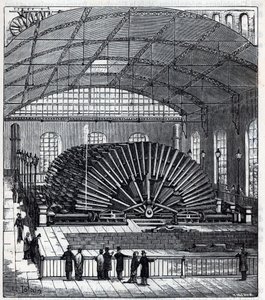 Máquina hidráulica de Marly, construida por el ingeniero Xavier Dufrayer de French School