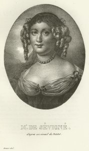 Marquesa de Sevigne de French School
