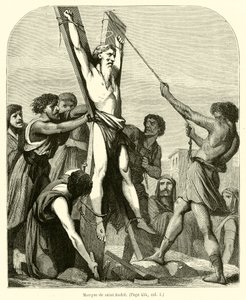 Martirio de San Andrés de French School