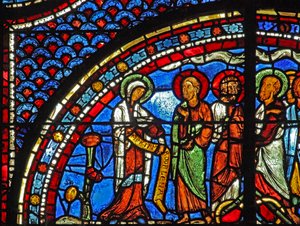 La ventana de María Magdalena: María cuenta a los discípulos sobre la Resurrección de French School