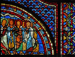 La ventana de María Magdalena: María cuenta a los discípulos sobre la Resurrección de French School