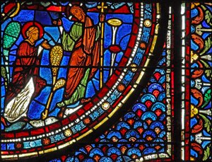 La ventana de María Magdalena: La Resurrección - Noli Me Tangere de French School