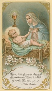 María nos ha dado a través de Jesús el Pan celestial que nos abre los Cielos