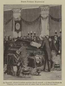 Funeral masónico de French School