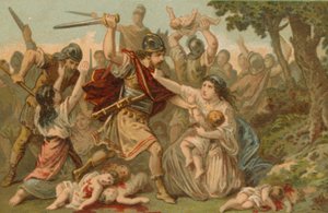 Masacre de los inocentes (cromolito) de French School