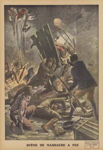 Masacre en Fez, Marruecos de French School
