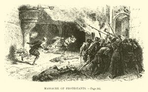 Masacre de protestantes de French School
