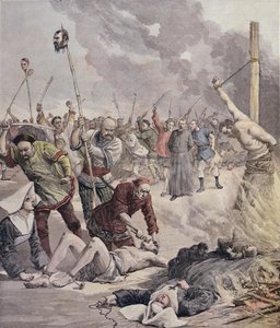 Masacres en China, de Le Petit Journal, 1891