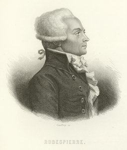 Maximilien de Robespierre de French School