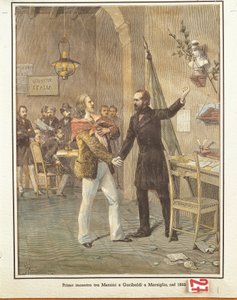 Mazzini y Garibaldi se encuentran en Marsella de French School