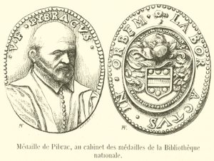 Medalla de Pibrac, en el gabinete de medallas de la Biblioteca Nacional de French School