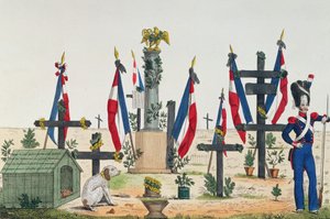 Medor, el perro fiel del Louvre, c.1831 de French School