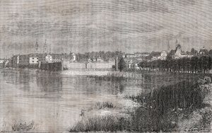 Melun - Ile-de-France - grabado en 