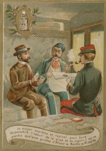 Menthe de Ricqles, tarjeta comercial de French School
