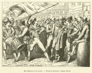 Meo Patacca y su ejército de French School