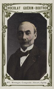 Messager, compositor, director, ópera de French School