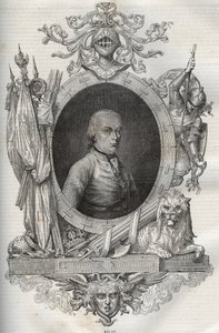Michael Friedrich Benedikt barón von MELAS (1729-1806), feldmarschal - Nueva Enciclopedia Nacional por Maurice La Charest - 1870 de French School
